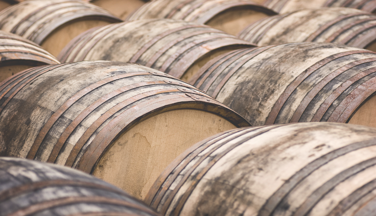 Whisky barrels